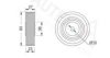 RENAU 7700853242 Deflection/Guide Pulley, v-ribbed belt